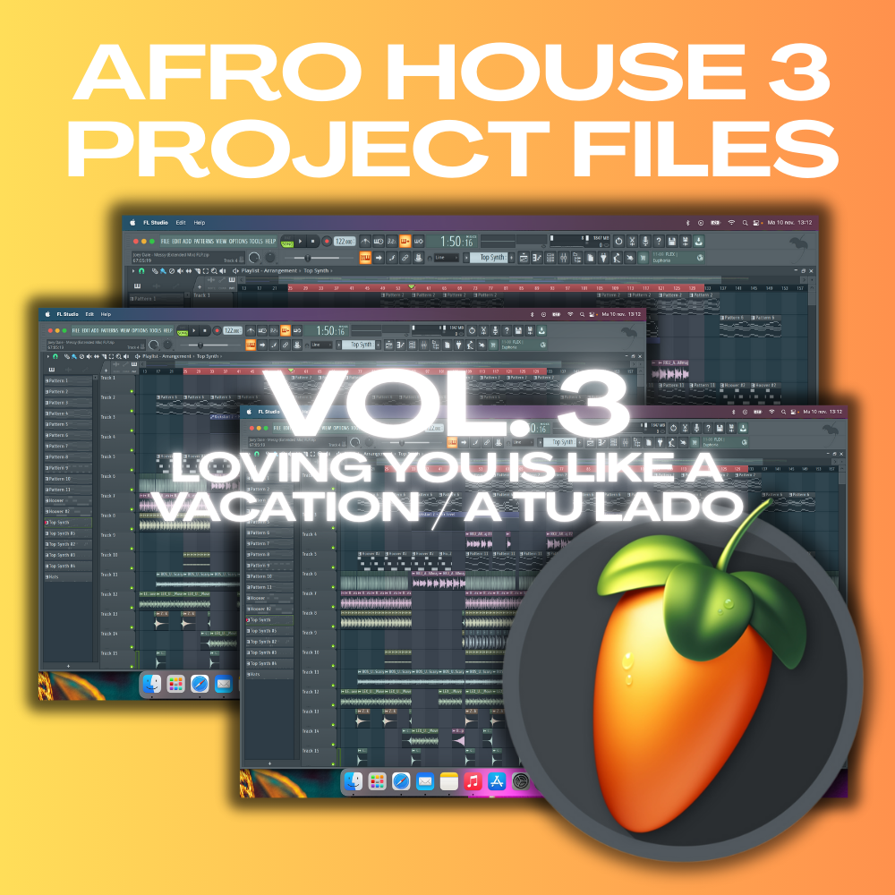Afro House Producer Pack Vol. 3 | Stems, MIDI & FLP Files