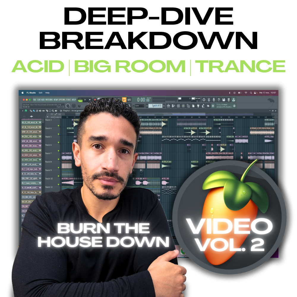 Deep-Dive Breakdown Vol. 2: Acid / Big Room / Trance | incl. Video + Project Files & Stems