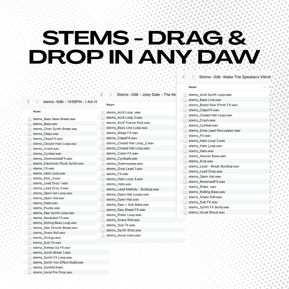 ULTIMATE BIG ROOM EDM FRAMEWORK VOL. 1 | 14 Release-Ready Project Files: All Stems & MIDI