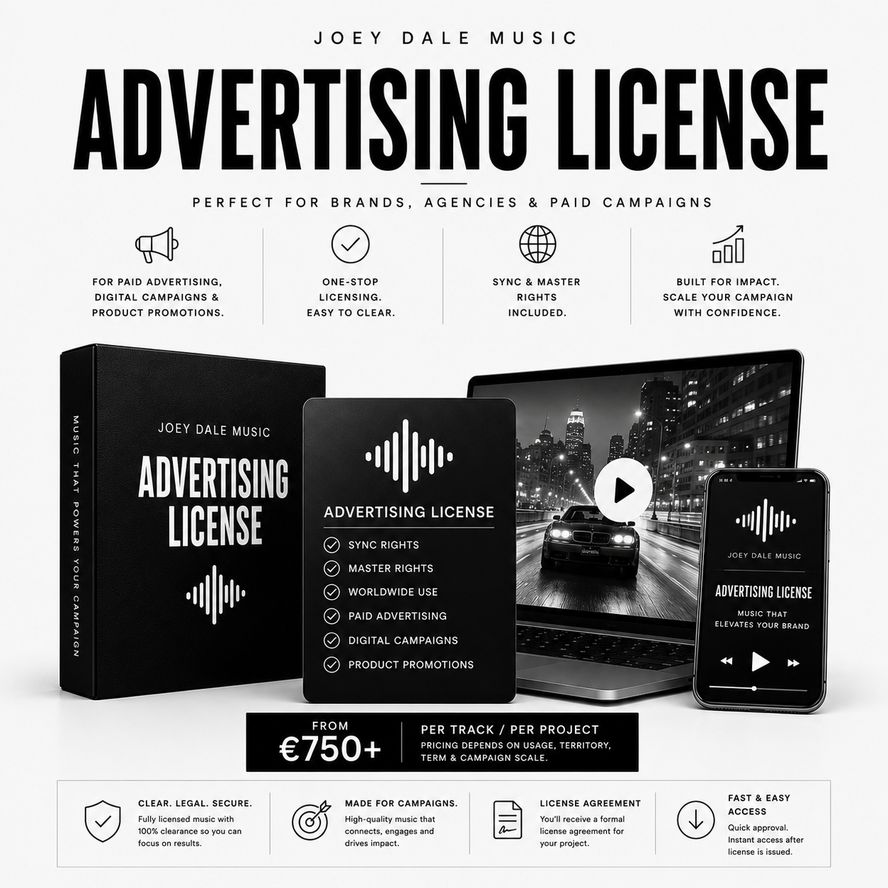 One-Stop Music License Library