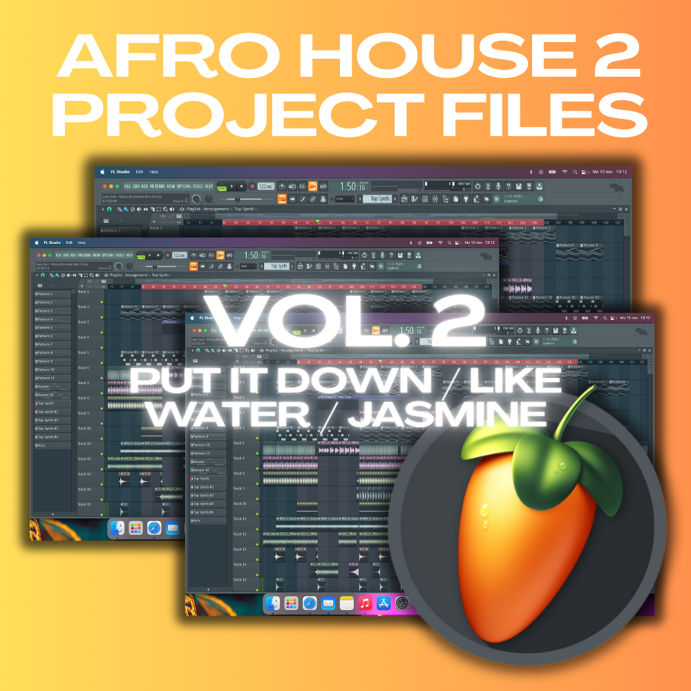Afro House Producer Pack Vol. 2 | Stems, MIDI & FLP Files