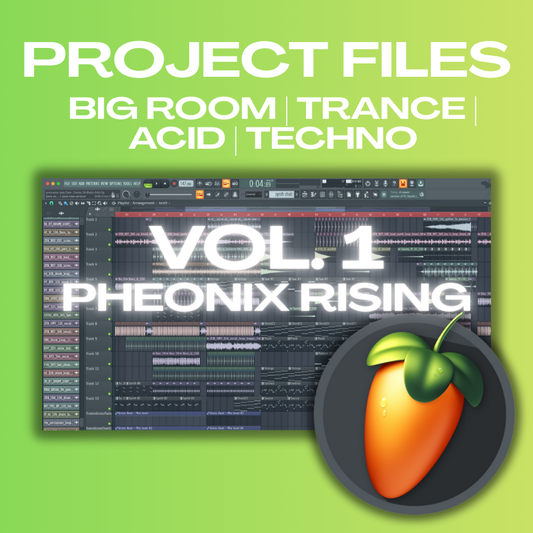 Festival EDM, Big Room & Acid Producer Pack Vol. 1 | Stems, MIDI & FLP Files