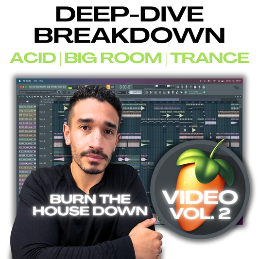 Deep-Dive Breakdown Vol. 2: Acid / Big Room / Trance | incl. Video + Project Files & Stems