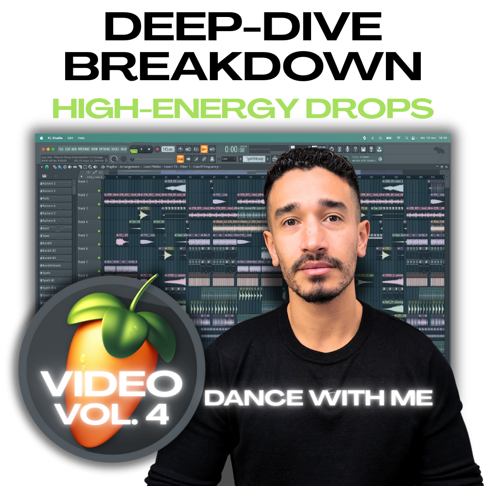 Deep-Dive Breakdown Vol. 4: High-Energy Drops | incl. Video + Project Files & Stems