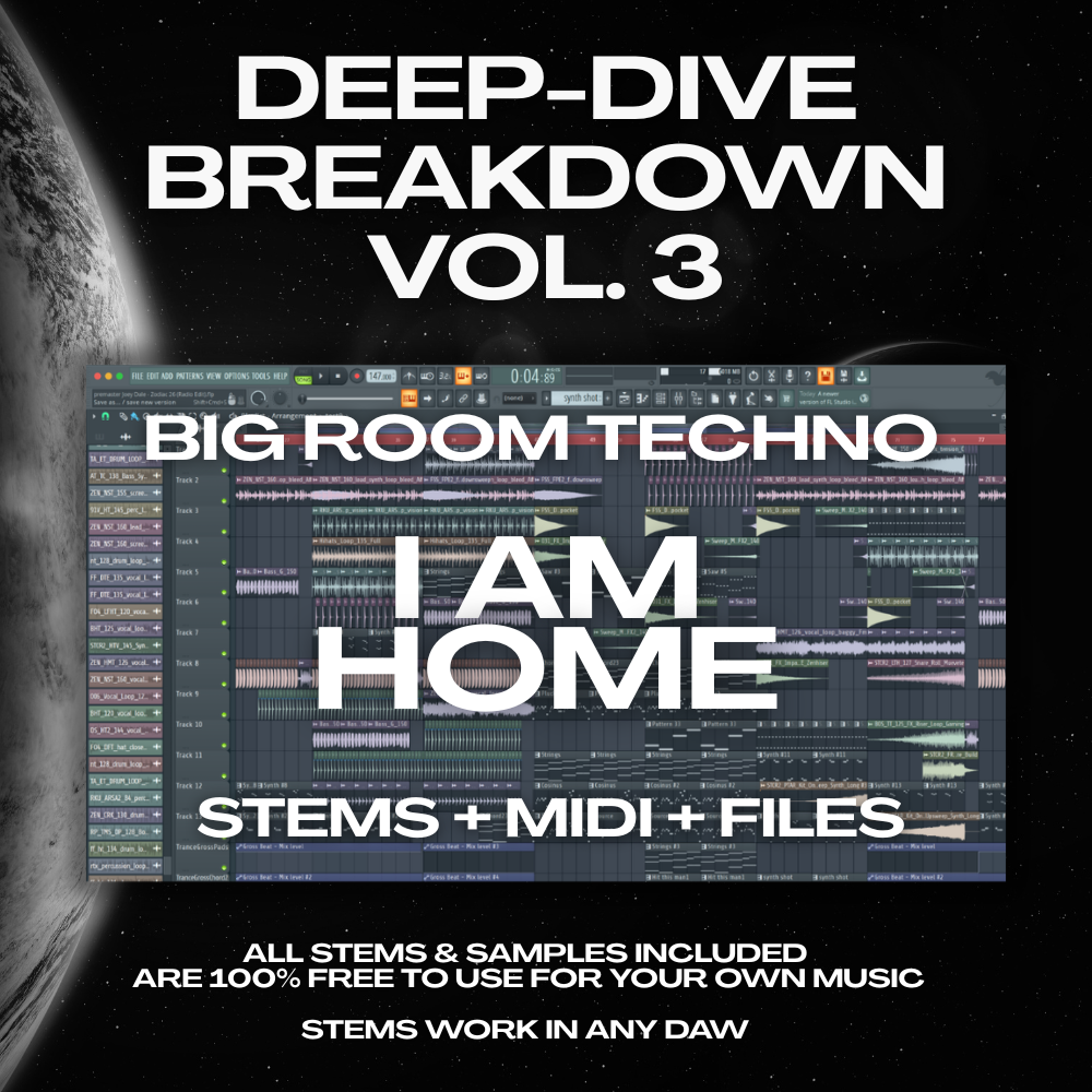 Deep-Dive Breakdown™ Vol. 3: Acid / Big Room / Trance | incl. Video + Project Files & Stems