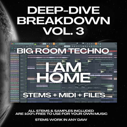 Deep-Dive Breakdown™ Vol. 3: Acid / Big Room / Trance | incl. Video + Project Files & Stems
