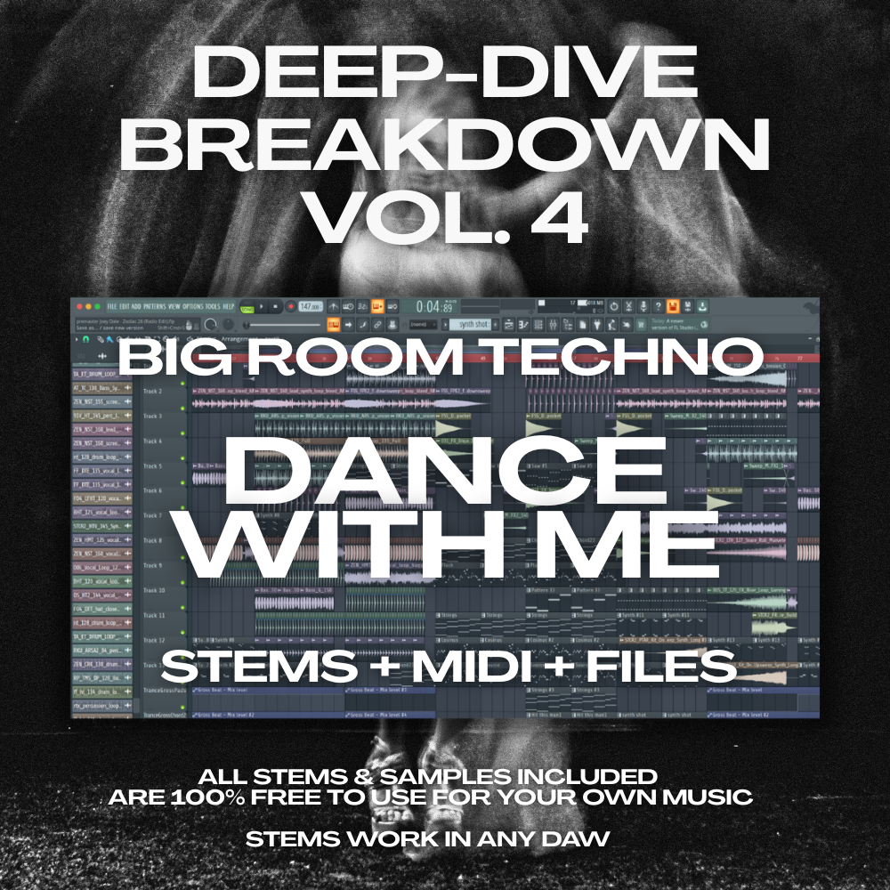 Deep-Dive Breakdown™ Vol. 4: High-Energy Drops | incl. Video + Project Files & Stems