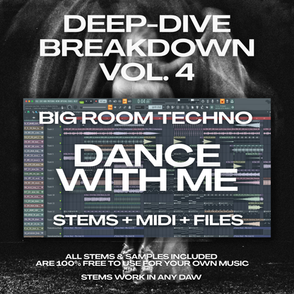 Deep-Dive Breakdown™ Vol. 4: High-Energy Drops | incl. Video + Project Files & Stems