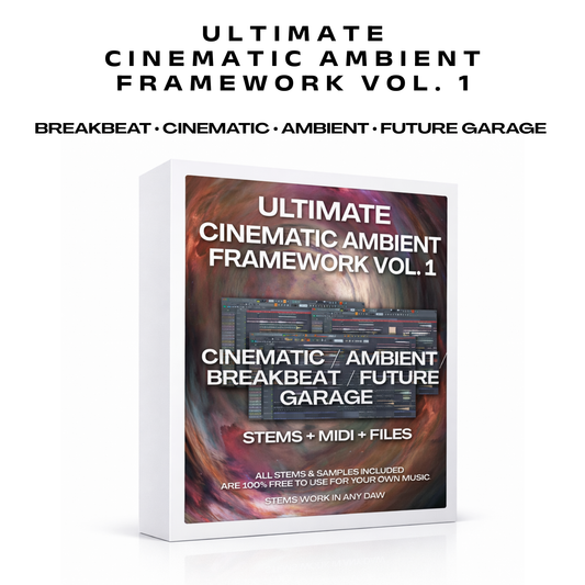 ULTIMATE CINEMATIC AMBIENT FRAMEWORK VOL. 1 | Project Files: All Stems, MIDI & FLP