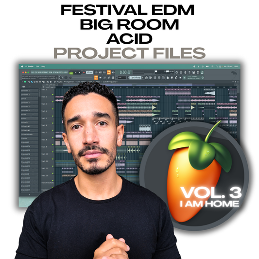 High-Energy Big Room Anthem Producer Pack Vol. 3 | FL Studio Project Files & Stems