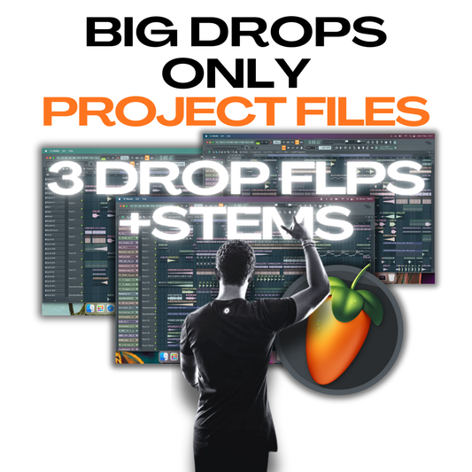 Big Drops Only Pack (Drop Mastery Blueprint FLPs) | FL Studio Project Files & Stems